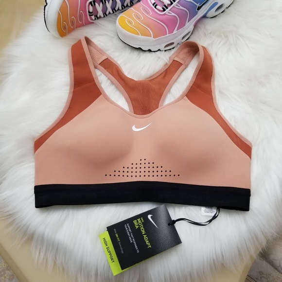 Nike Motion Adapt High Support Sports Bra - Picture 2 of 5